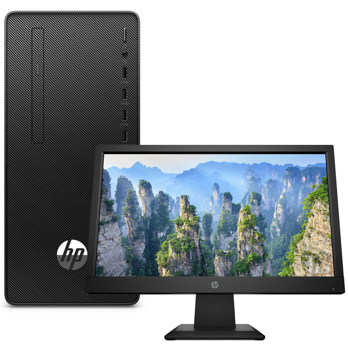 HP 290 G4 MT Intel Core i5 10th Gen 3.1GHz 4GB RAM 1TB HDD + 21.5 Inches HD Display