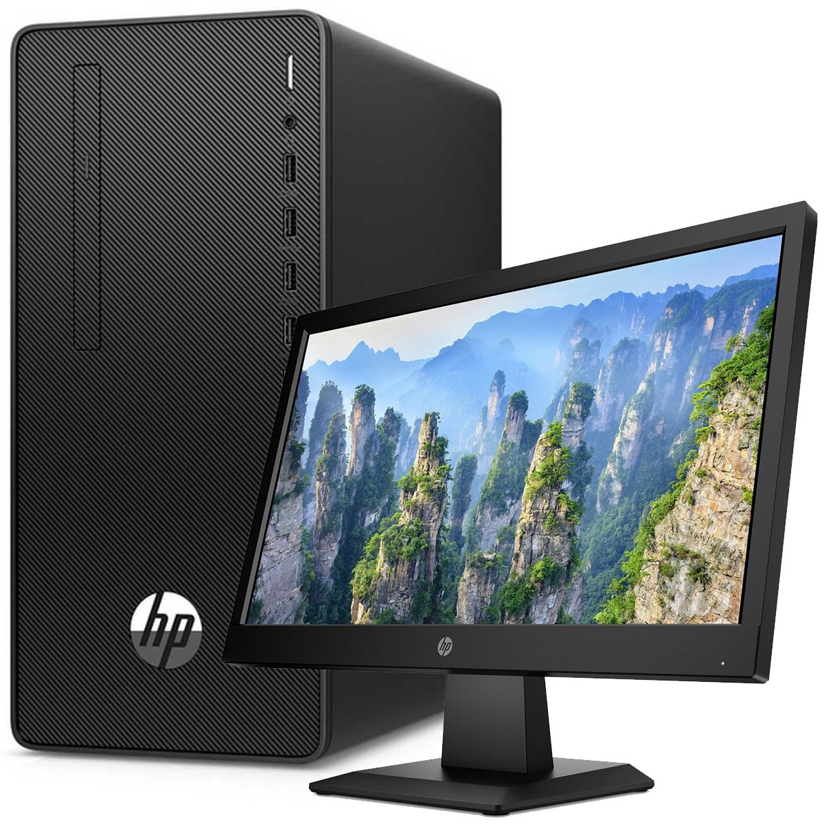 HP 290 G4 Intel® Core™ I3 4GB RAM 1TB SATA HDD 18.5″ Inches Display Monitor.